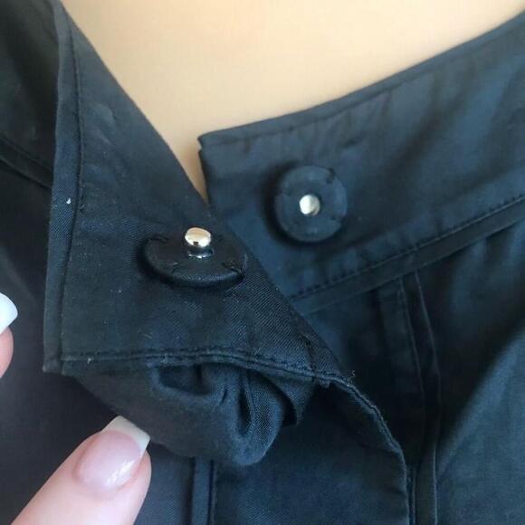 EUC Kate Spade Rosette Button Down Peplum Blouse | Size Small - Picture 3 of 7